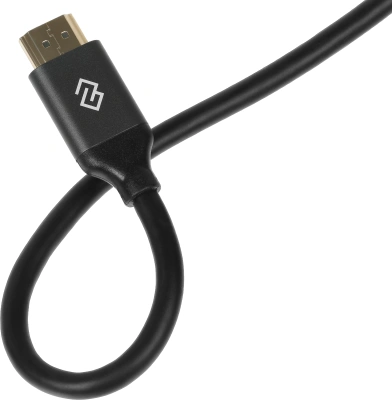 Кабель аудио-видео Digma HDMI (m)/HDMI (m) 2м. феррит.кольца позолоч.конт. черный (D-HDMI-V2.1-2M)