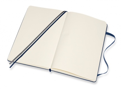 Блокнот Moleskine CLASSIC EXPENDED QP062EXPB20 Large 130х210мм 400стр. нелинованный твердая обложка синий сапфир