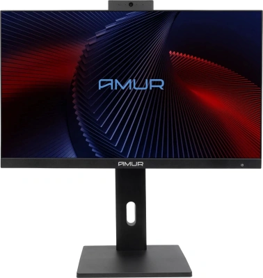 Моноблок Amur Тигр H6I12 АМУЕ.466219.004 23.8" Full HD i3 12100 (3.3) 16Gb SSD512Gb UHDG 730 FreeDOS GbitEth WiFi BT 120W Cam черный 1920x1080 (RUS)