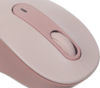Мышь Logitech M650 розовый оптическая 4000dpi беспров. BT/Radio USB 4but (910-006391)