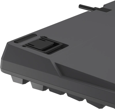 Клавиатура A4Tech Bloody MS76 темно-серый USB Multimedia for gamer LED (MS76) кабель 1.8м