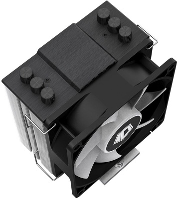 Устройство охлаждения(кулер) ID-Cooling SE-903-XT RGB Soc-AM5/AM4/1200/1700/1851 черный 4-pin 14-26dB Al+Cu 130W 650gr Ret
