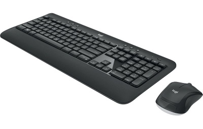 Клавиатура + мышь Logitech MK540 клав:черный мышь:черный USB беспроводная slim Multimedia (920-008686)