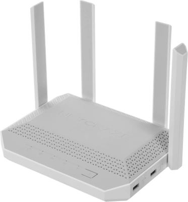 Роутер беспроводной Keenetic Netcraze Giga (NC-1012) AX3000 10/100/1000BASE-TX/SFP/4g ready белый
