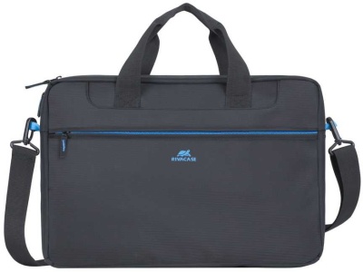 Сумка для ноутбука 16" Riva 8057 черный полиэстер (8057 BLACK)