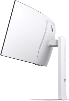 Монитор LG 34" UltraGear 34GX90SA-W черный OLED LED 21:9 HDMI M/M матовая HAS Piv 275cd 178гр/178гр 3440x1440 240Hz G-Sync FreeSync Premium DP WQ USB 10.4кг