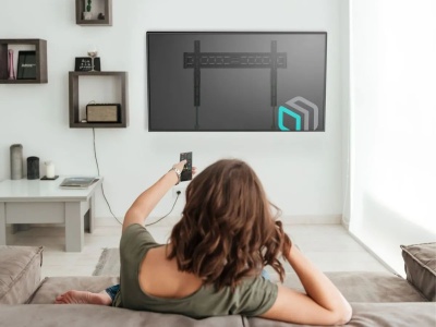 Кронштейн для телевизора Onkron TM6 черный 43"-85" макс.68.2кг настенный наклон