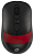 Мышь Оклик 310MW черный/красный оптическая 3200dpi беспров. USB для ноутбука 4but (1869093)