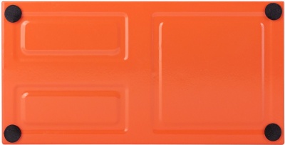 Подставка Deli E9154 3отд. для письменных принадлежностей 80x80x90мм ассорти металл сетка