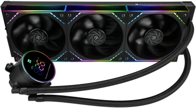 Система водяного охлаждения Thermalright Frozen Magic 360 Digital V2 ARGB Soc-AM5/AM4/1200/1700/1851 черный 4-pin 28.2dB Al LCD Ret (F-MAGIC-360-DIGITAL-BL-ARGB-V2)