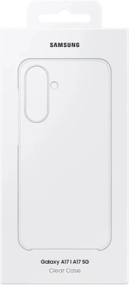 Чехол (клип-кейс) Samsung для Samsung Galaxy A17 Clear Case A17 прозрачный (EF-QA176CTEGRU)