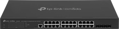 Коммутатор TP-Link JetStream SG3428 (L2+) 24x1Гбит/с 4SFP управляемый