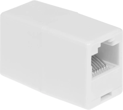 Адаптер Rexant 03-0101 проходной RJ45 кат.5E UTP бел.