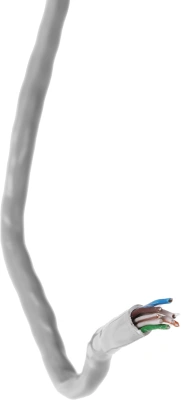 Кабель сетевой Buro BU-CCA-051 UTP 4 пары cat.5E solid 0.51мм CCA 305м серый