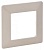 Рамка Legrand Valena Life 754047 накладная 1x поликарбонат слоновая кость