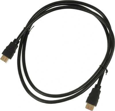 Кабель аудио-видео Buro HDMI 1.4 HDMI (m)/HDMI (m) 1.5м. позолоч.конт. черный (BHP1.5M)