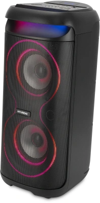 Минисистема Hyundai H-MC1237 черный 40Вт FM USB BT micro SD