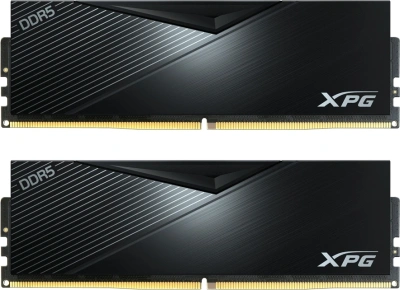 Память DDR5 2x16GB 6000MHz A-Data AX5U6000C3016G-DCLABK XPG Lancer RTL Gaming PC5-48000 CL30 DIMM UDIMM 288-pin 1.35В kit single rank с радиатором Ret
