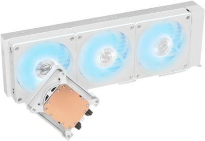 Система водяного охлаждения Lian-Li HydroShift II LCD-S 360CL ARGB Soc-AM5/AM4/1700/1851 белый 4-pin 30dB Al LCD Ret (G89.GHS2LCDS36CW.R0)