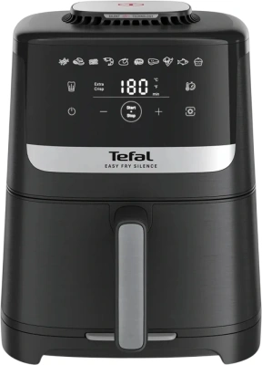 Аэрогриль Tefal EY5528E0 5л 1670Вт черный/серебристый (7211419374)