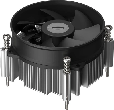 Устройство охлаждения(кулер) PcCooler R95S-I Soc-1200/1700/1851 серебристый/черный 4-pin 31.1dB Al 95W 360gr Ret (R95S-XXNIXX-GL)