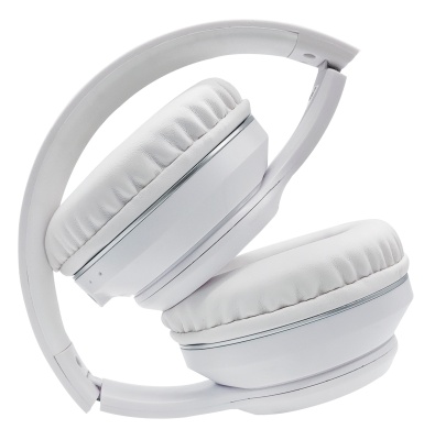 Гарнитура накладные Hyundai H-HP103 белый беспроводные bluetooth оголовье