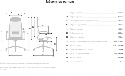 Кресло Метта ErgoLife Set 4 черный сиденье черный сетка с подголов. крестов. сталь хром