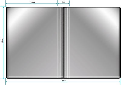 Папка с 80 прозр.вклад. Бюрократ -BPV80BLCK A4 пластик 0.8мм торц.карм с бум. встав черный