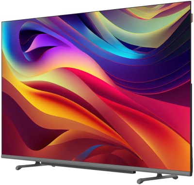 Телевизор QLED Digma Pro 43" QLED 43L Google TV Frameless черный/серебристый 4K Ultra HD 120Hz HSR DVB-T DVB-T2 DVB-C DVB-S DVB-S2 USB WiFi Smart TV