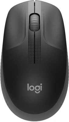 Мышь Logitech M190 черный/темно-серый оптическая 1000dpi беспров. USB 2but (910-005905/910-005902)