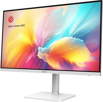 Монитор MSI 27" Modern MD2712PW белый IPS LED 1ms 16:9 HDMI M/M матовая HAS Piv 300cd 178гр/178гр 1920x1080 100Hz FreeSync FHD USB 5.85кг