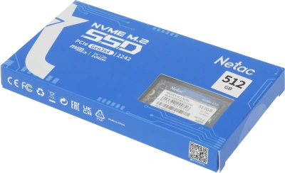 Накопитель SSD Netac PCIe 3.0 x4 512GB NT01NV30ES-512-E4X NV30ES M.2 2242