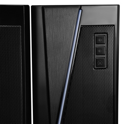 Колонки Оклик OK-125 2.0 черный 6Вт