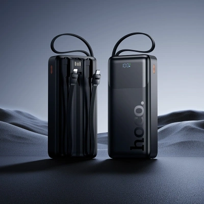 Мобильный аккумулятор Hoco J156A Founder 20000mAh QC3.0/PD3.0 22.5W 3A черный (62284)