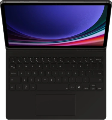 Чехол-клавиатура Samsung для Samsung Galaxy Tab S9/S9 FE/S10 FE/S10 Lite Book Cover Keyboard поликарбонат/полиуретан черный (EF-DX725UBRGRU)
