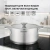 Кастрюля Rondell Modern RDS-1748 4.8л. d=24см (с крышкой) стальной Кастрюля Rondell Modern RDS-1748 4.8л. d=24см (с крышкой) стальной