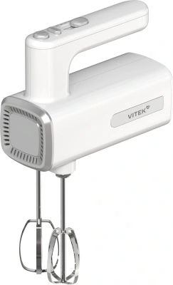 Миксер ручной Vitek VT-HM5005 800Вт белый/серебристый