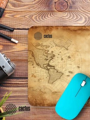 Коврик для мыши Cactus Antique map 220x180x2мм (CS-MP-P08XS)
