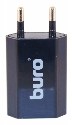 Сетевое зар./устр. Buro TJ-164b 1A универсальное черный