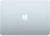 Ноутбук Apple MacBook Air A3240 M4 10 core 16Gb SSD256Gb/8 core GPU 13.6" Liquid Retina (2560x1664) macOS lt.blue WiFi BT Cam (MC6T4HN/A)