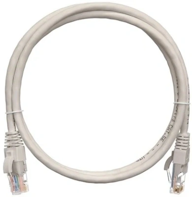 Патч-корд Nikomax NMC-PC4UD55B-010-C-GY U/UTP RJ-45 вил.-вилка RJ-45 кат.5E 1м серый LSZH