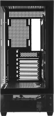 Корпус Accord ACC-ZA11B черный без БП ATX 10x120mm 1xUSB2.0 2xUSB3.0 audio bott PSU