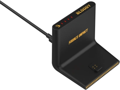 Мышь A4Tech Bloody R72 Ultra Duo Renegade черный оптическая 20000dpi беспров. USB/USB-C 7but