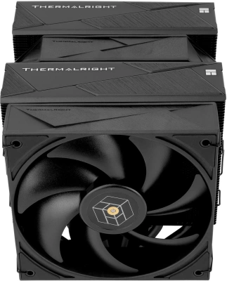 Устройство охлаждения(кулер) Thermalright Royal Pretor 130 Soc-AM5/AM4/1200/1700/1851 черный 4-pin 29.4dB Al+Cu Ret (RP130-BL)