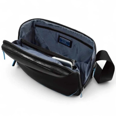 Сумка мужская Piquadro Blue Square CA6900B2/N черная натур.кожа