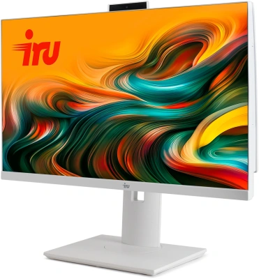 Моноблок IRU Tactio 23.8" Full HD i3 1215U (1.2) 8Gb SSD256Gb UHDG CR без ОС GbitEth WiFi BT 65W Cam белый 1920x1080