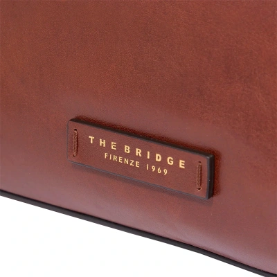Сумка The Bridge Ingrid 04571501/14 коричневая натур.кожа