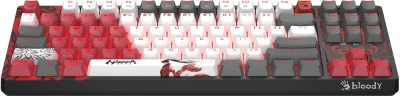 Клавиатура A4Tech S87 Naraka механическая черный/красный USB for gamer LED кабель 1.8м