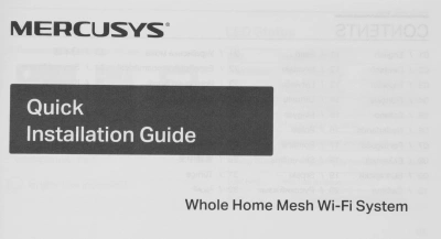 Бесшовный Mesh роутер Mercusys Halo H25BE BE3600 10/100/1000BASE-TX белый (упак.:2шт)