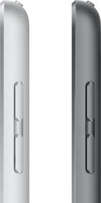 Планшет Apple iPad 2021 A2604 A13 Bionic 6С RAM3Gb ROM64Gb 10.2" IPS 2160x1620 4G iOS серебристый 8Mpix 12Mpix BT WiFi 9hr